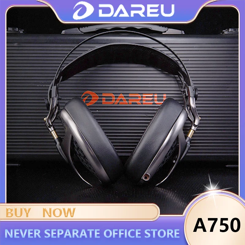 

Dareu A750 Gaming Esports Headset 3-Mode Bluetooth/wired/wireles Headphone with Microphone Ergonomic Headphone Desktop Headset