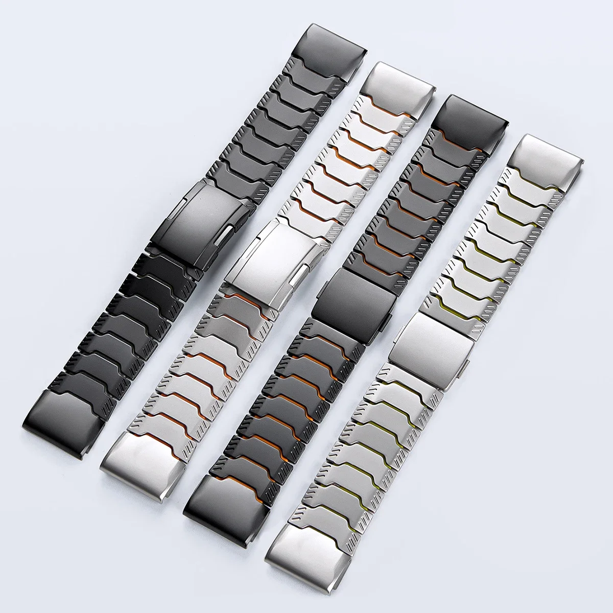 22mm 26mm Titan-Armband für Garmin Uhren Fenix 8 51MM 47MM Tactix7 7X Pro Instinct 2X Enduro3 Forerunner 965 955 Metall-Armband – Detail 3