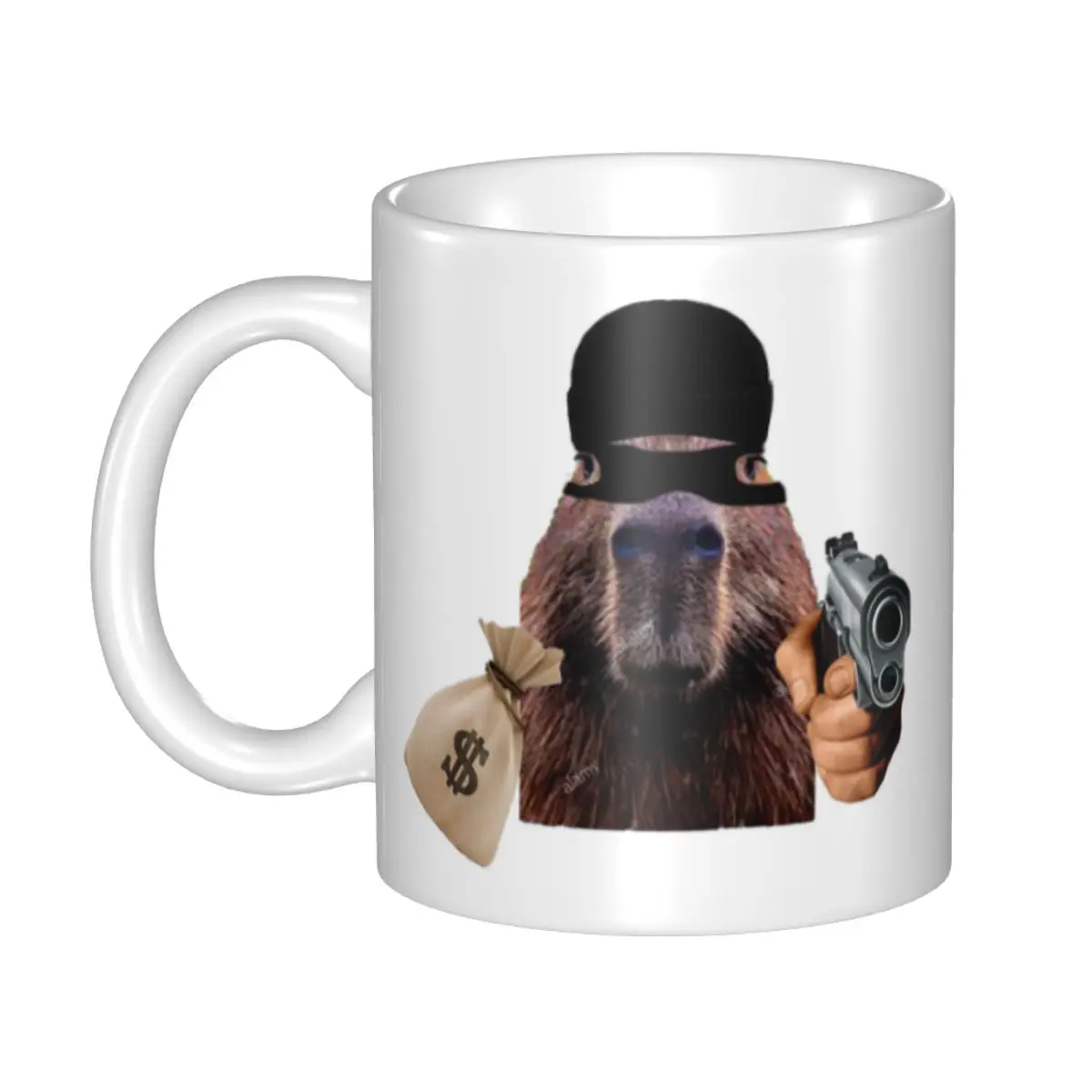 

Custom Capybara Robber Coffee Mugs DIY Customized Animal Pet Ceramic Milk Tea Mug Cup