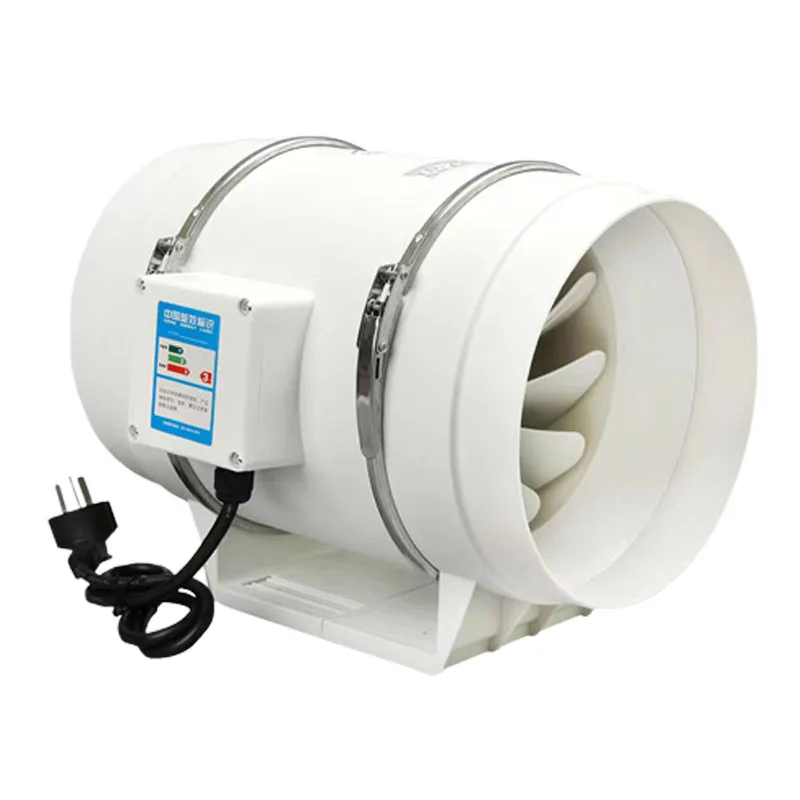 

Exhaust Fans Home Silent Inline Pipe Duct Fan For Bathroom Extractor Ventilation Kitchen Toilet Wall Air Clean Ventilator 220V