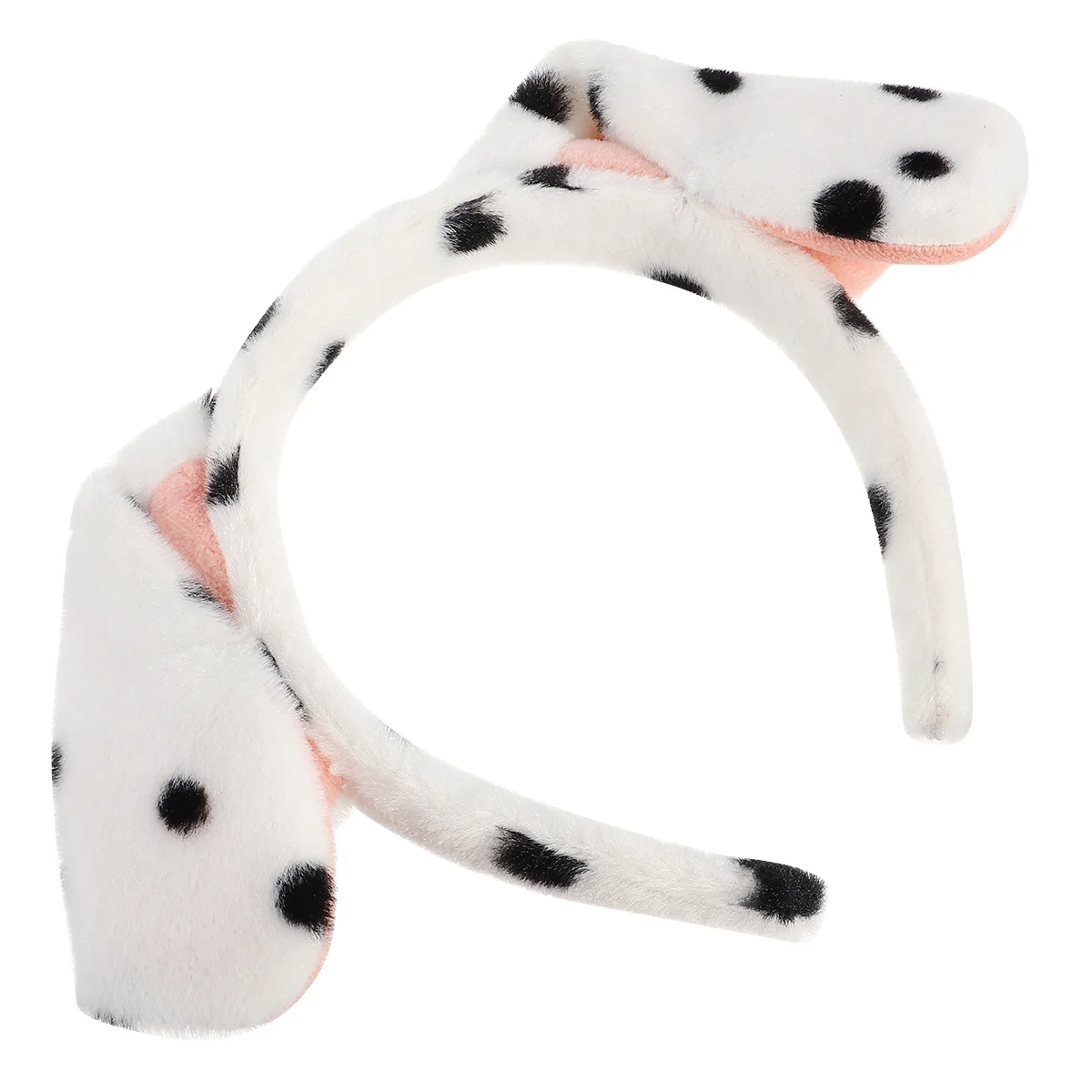 White Bandanas Puppy Headband Dog Ears Hairband Cartoon Hoop Lovely Headdress Halloween Cloth Baby