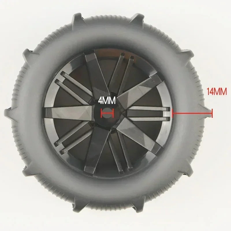 80 mm Upgrade Sandradreifen Strandreifen 12 mm Sechskantnabe für WLtoys 144001 124018 124019   12428 A B C1242 144002   1/14 1/16 RC Auto