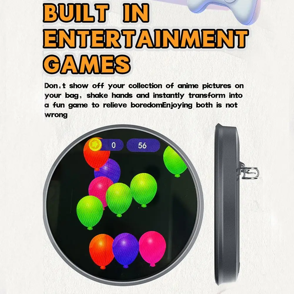 

Новый динамический электронный значок с цифровым дисплеем в стиле аниме для игровой периферии – отличный подарок на день рождения для фанатов отаку.