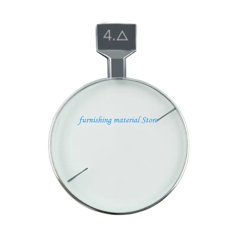 Y5GD Premium Silver Metal Trial Lenses For Optometrists With Glass Optically Available In Sph Cyl Prism And Auxiliary Option