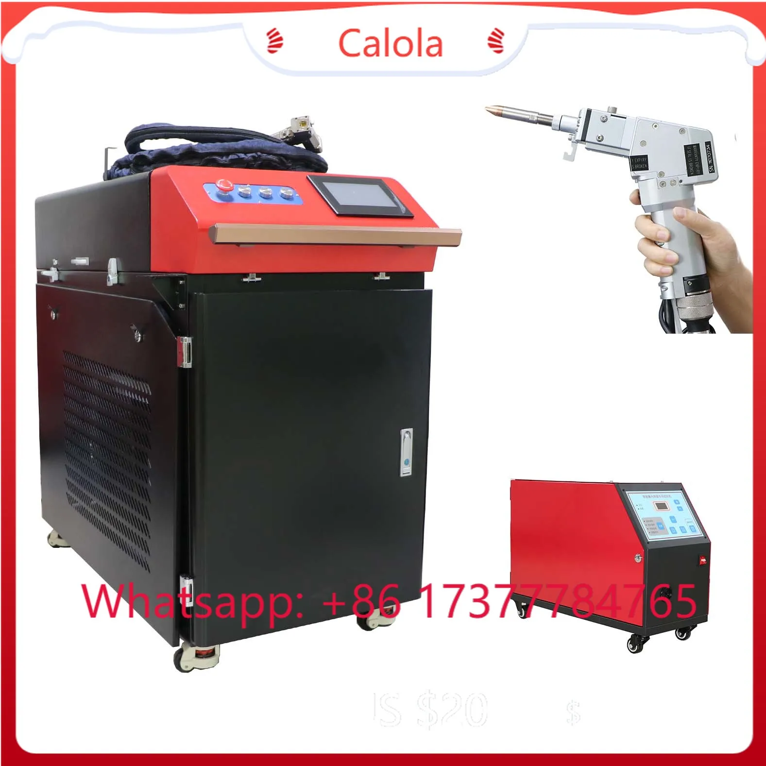 3 in 1 High Speed Handheld Fiber Welder 1000W 1500W for Stainless Steel Aluminum Copper Metal