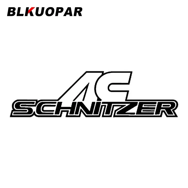 

BLKUOPAR for AC Schnitzer Car Stickers Waterproof Creative Sunscreen Decals Die Cut Creative Air Conditioner Vinyl Car Wrap
