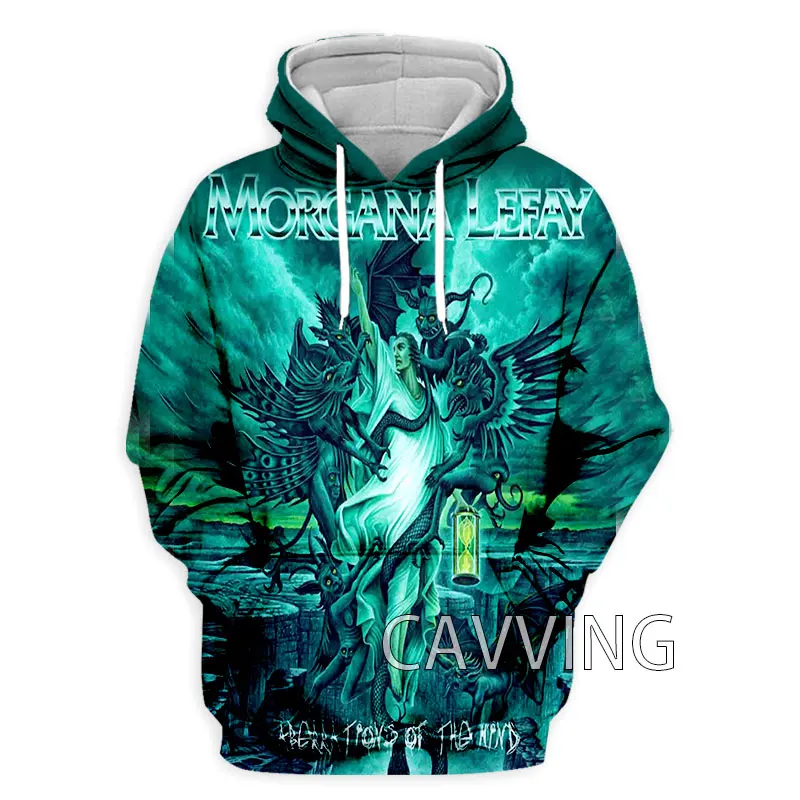 New Fashion Women/Men's  3D Print  Morgana Lefay Rock  Hoodies Hooded Sweatshirts Harajuku Hoodie Sweatshirts Tops Clothing