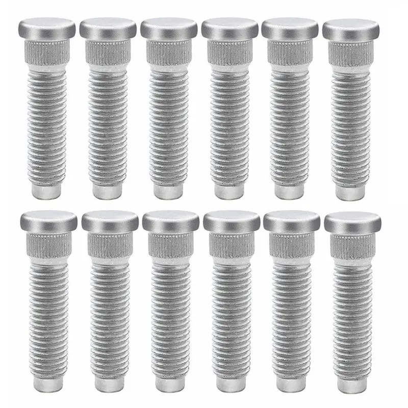 

ABHX-12PCS Wheel Stud Front Or Rear For Ford F-150 00-14 Expedition Lincoln Navigator Durable Easy To Use