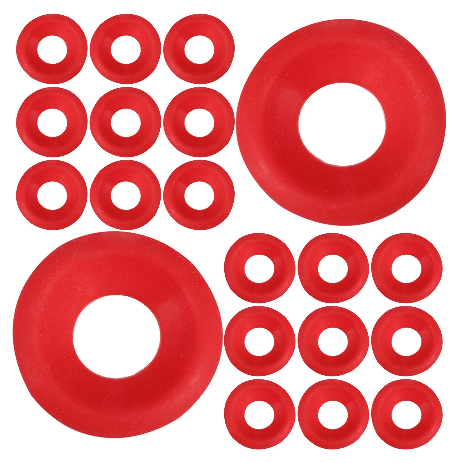 30Pcs Silicone Bottle Gasket Seal Replacement Leak Proof Swing Top Bottle Rings for Home Brew Beer Wine Enzyme Storage