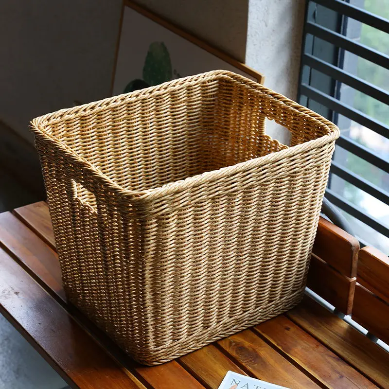 

Роскошная большая корзина для белья Kens, имитация плетения, для хранения одежды, в европейском стиле