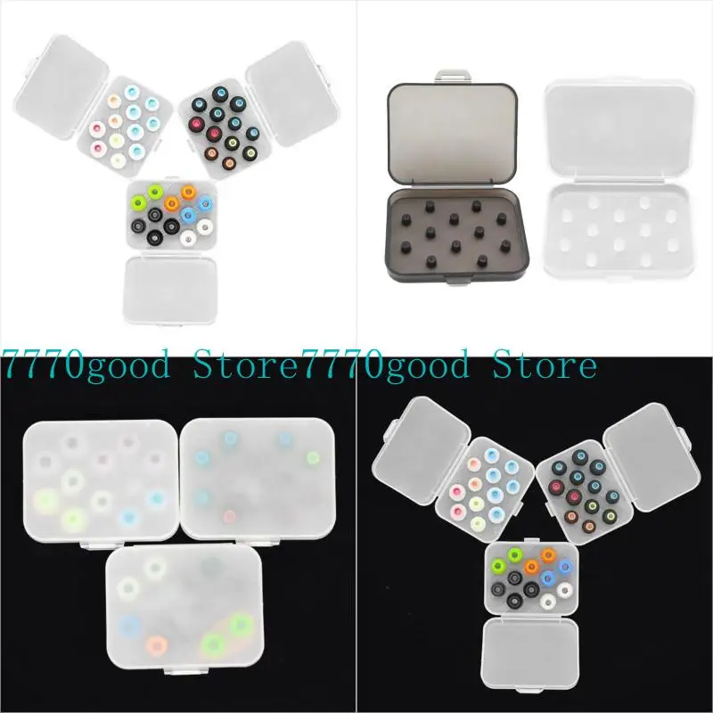 

31BA Ear Tip Keeper Case with Transparent Look for Easy Identification Storage