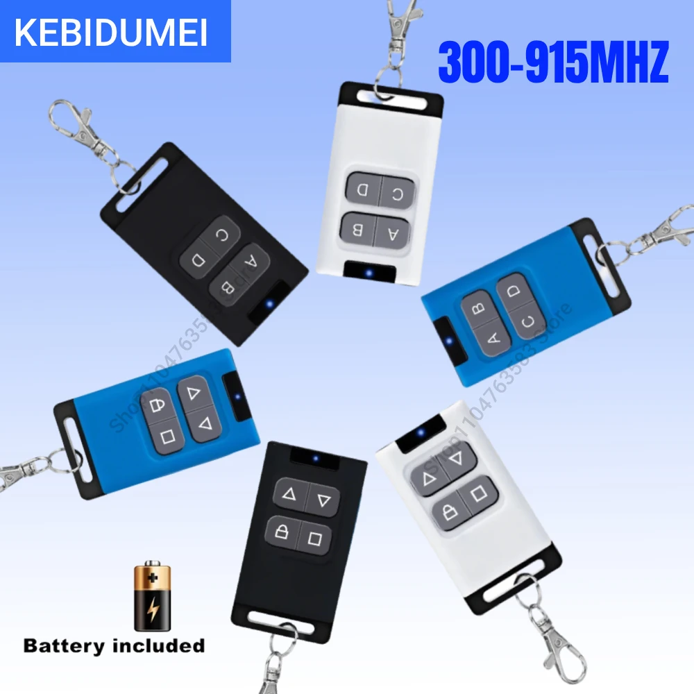 KEBIDUMEI 300~915Mhz Duplicator Remote Control Dual Mode Switching 433Mhz 330Mhz 868Mhz Cloning Code RF Wireless Copy Controller