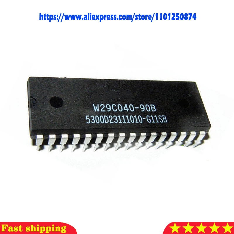 1pcs/lot W29C040-90B W29C040 DIP-32 In Stock