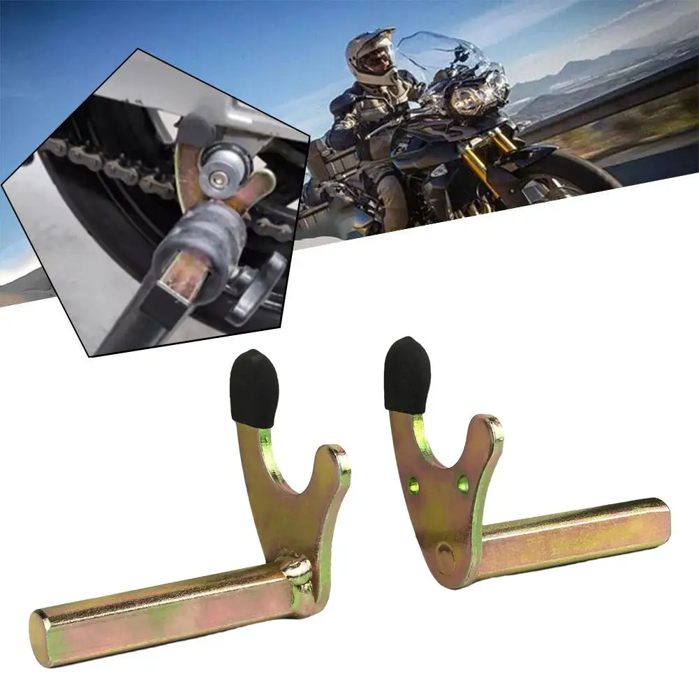 

Motorcycle Rear Stand Attachment Heavy Duty Wheel Support Lift Motorcycle Swingarm Stand Paddock Stand Frame Hooks Spool F3H4
