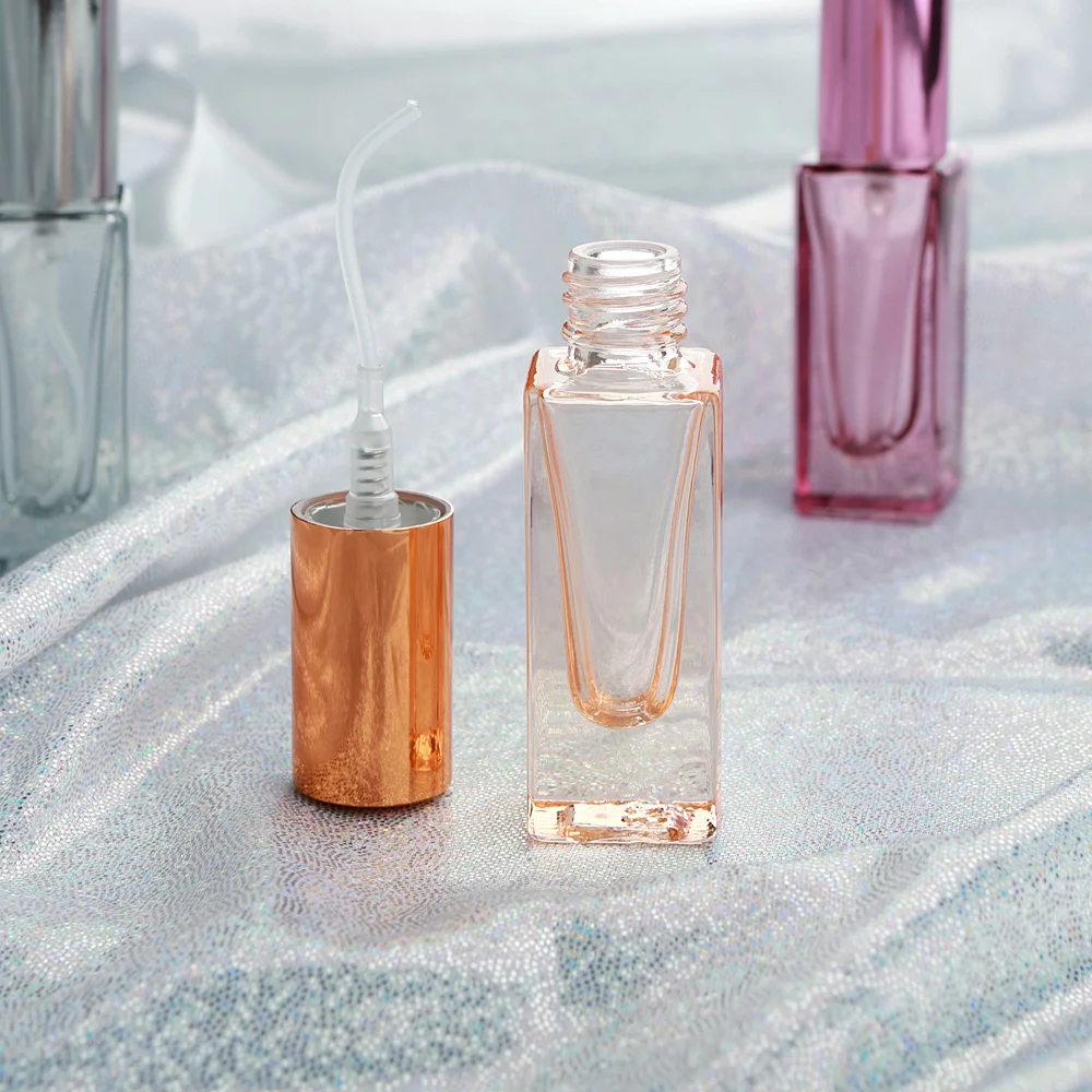 20PCS 5ml High Quality Perfume Spray Bottle Empty Glass Parfum Atomizer Travel Cosmetic Bottl Sample Vials Refillable Mini