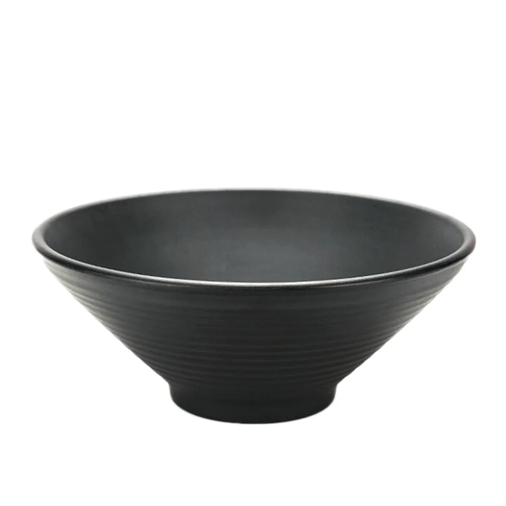 1 Pc 8-Inch Salad Bowl Nonslip Porridge Bowl Melamine Ramen Bowl Plastic Japanese Ramen Bowl Beef Ramen Soup Bowl