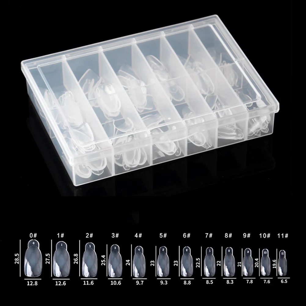 

Durable Fake Nails for Nail Art DIY Extensions Easy to Apply and Design PP Box False Nails Fake Nail Art Accessories