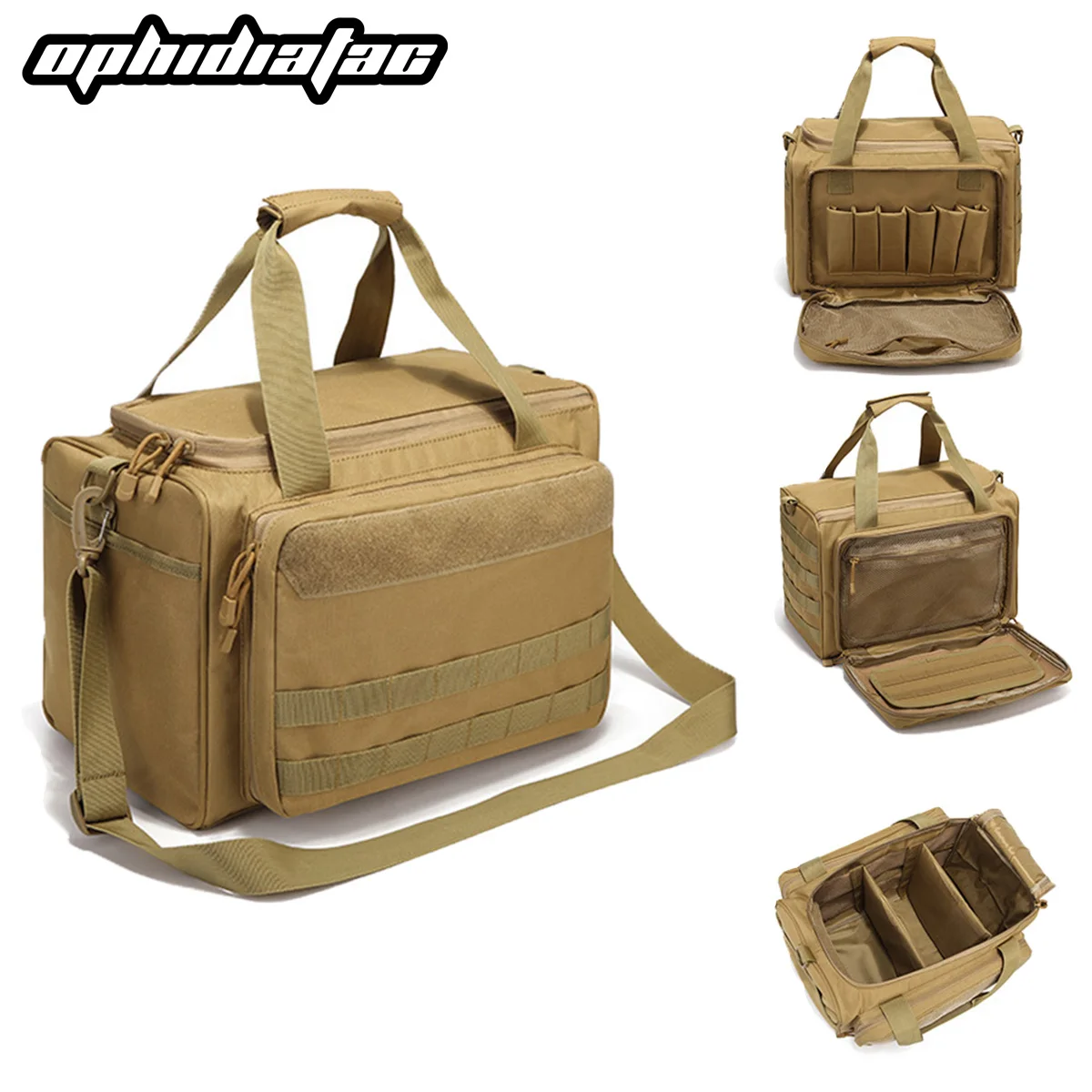

OPHIDIAN Multifunctional storage bag large capacity waterproof handbag shoulder bag multifunctional outdoor bag