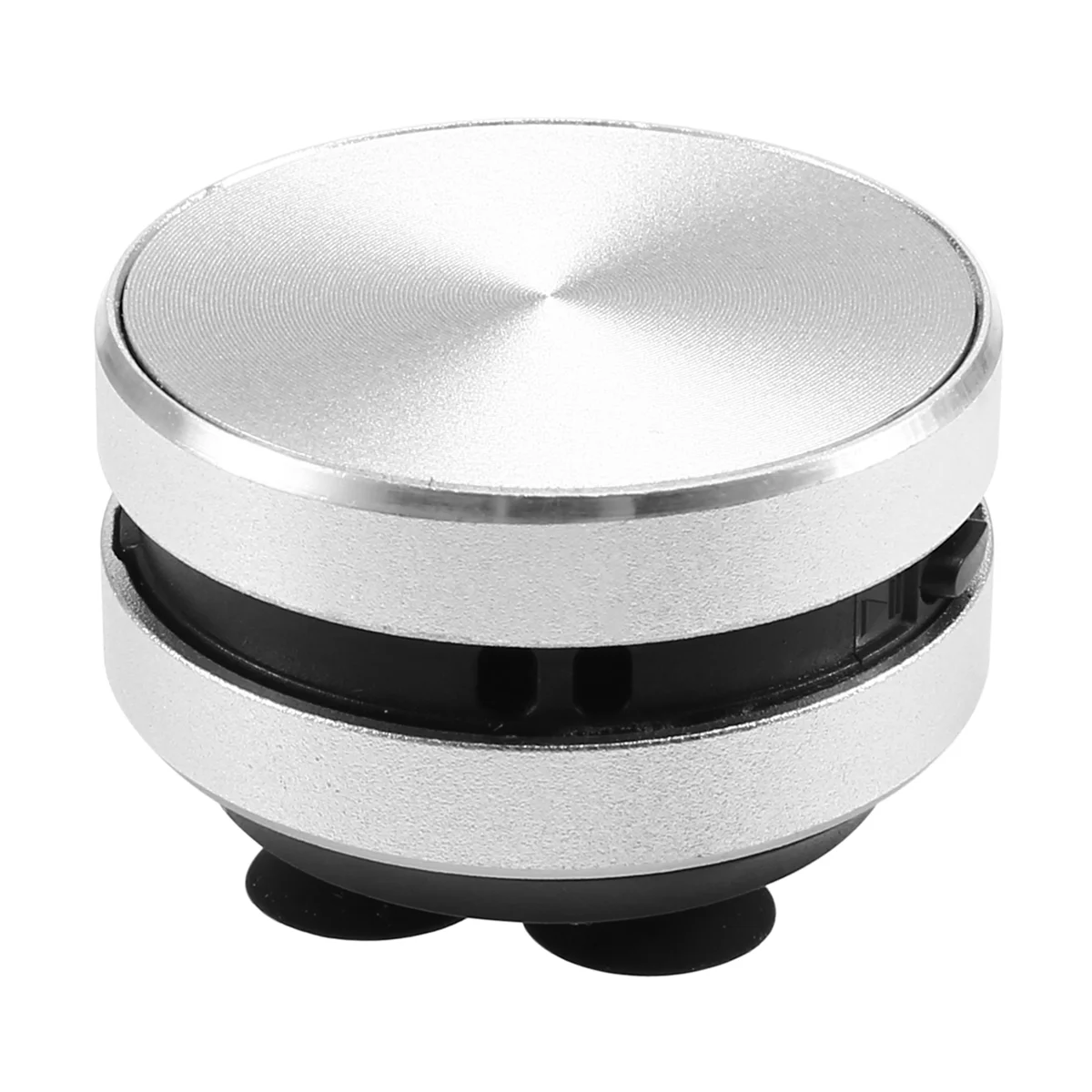 SMIEA Speaker Konduksi Tulang Kompatibel Portabel Speaker Bluetooth Suara Stereo (Perak)