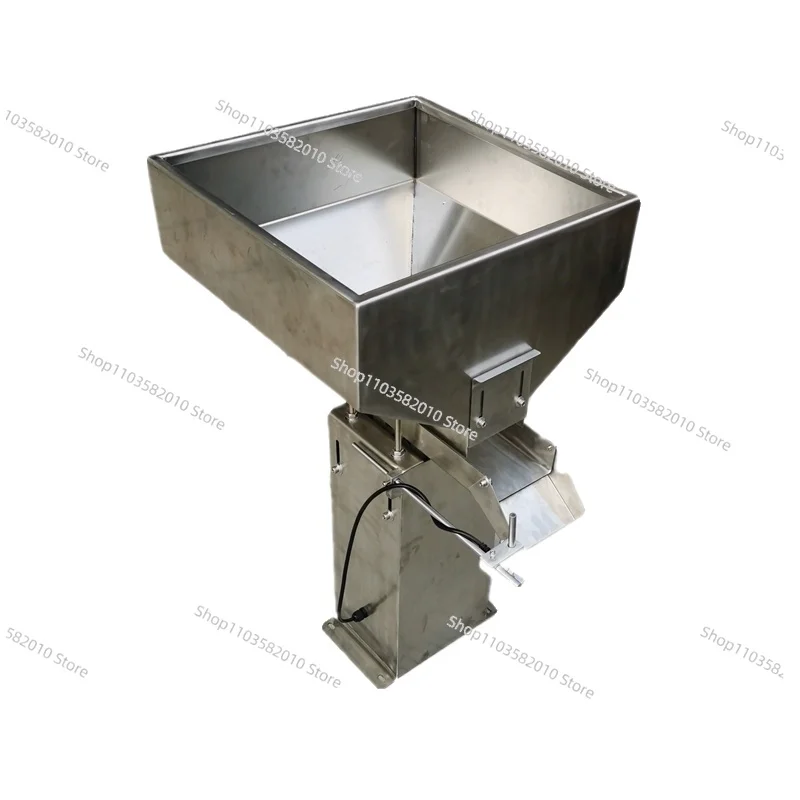 Stainless Steel Vibratory Hopper, Automatic Induction Feeding Bin for Parts Storage