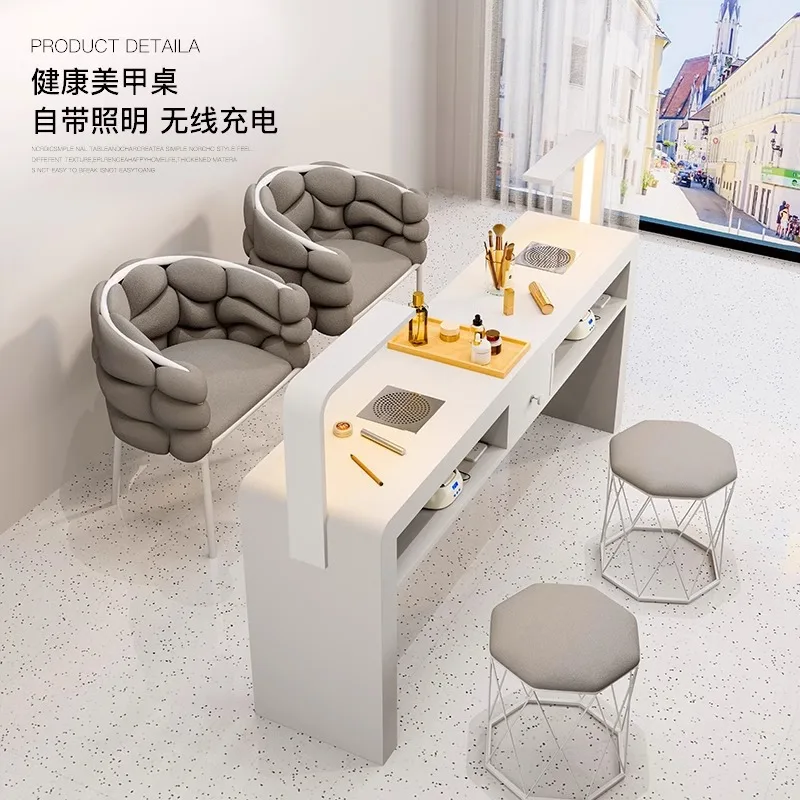 

Multifunctional manicure table and chair set special economical single