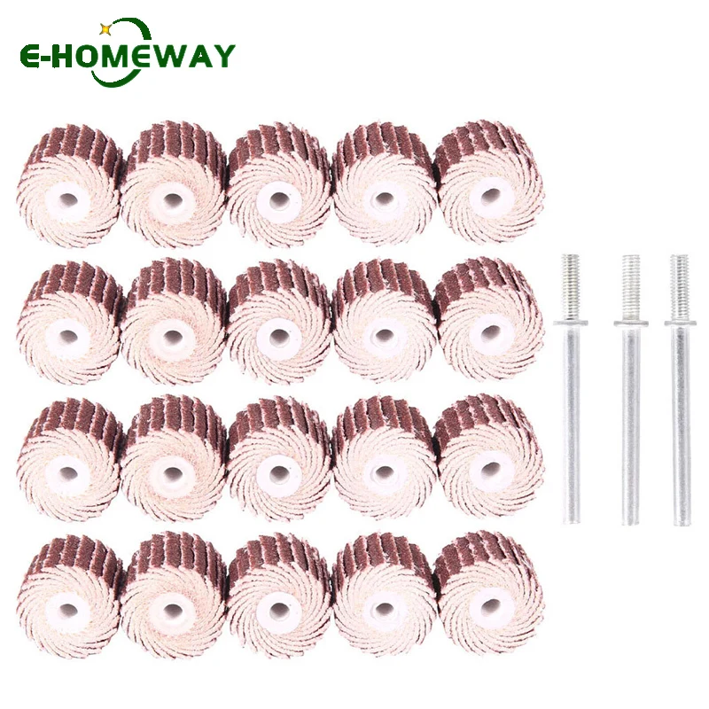 Extrafeine 600/800/1000 Korn Mini-Lamellenschleifscheiben für Dremel – Schleifzubehör für Rotationswerkzeuge, DIY-Schleifen & Polieren – Detail 1