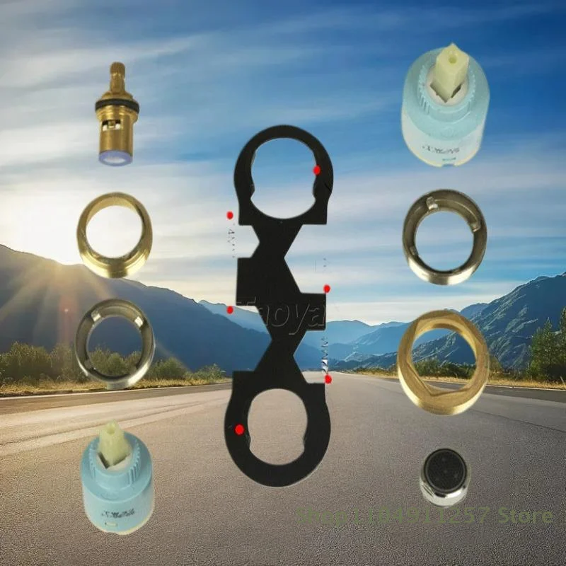 ประแจวาล์วฝักบัวในครัวเรือน, เครื่องมือติดตั้งก๊อกน้ําพร้อมน็อตท่อสําหรับฟองอากาศในห้องน้ํา