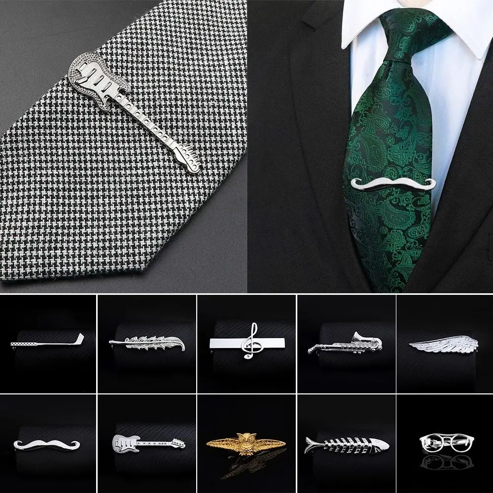 Creative Shape Personalized For Men Women Fashionable Tie Pin Business Suit Casual Accessories Clothes Pegs Tie Clip