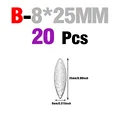 Silver B 8x25mm