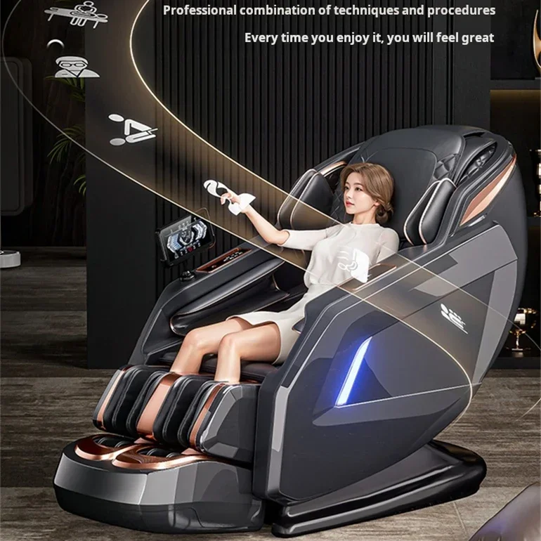 2024 China Best Luxury 2023 High End Electric 4d 3d zero Gravity Full Body Stretching Massage Chair Full Body Massager Price