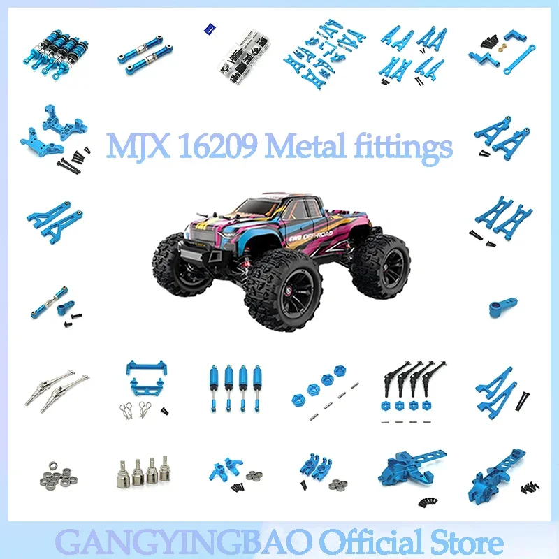 

Запасные части для внедорожника/Багги MJX 16207 16208 16209 Hyper Go 1/16 бесщеточная, высокая скорость R/C, автомобильные аксессуары