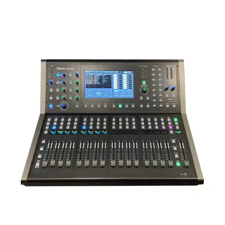 Thinuna MX-D32 32 قناة وحدة تحكم خلط رقمية المهنية خط صفيف المتكلم الصوت جهاز مزج الموسيقى لأداء المرحلة الحية