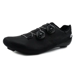 Bicycle Shoes Heatmoldable Carbon Fiber Cycling Road Shoes Two laces Self-Locking Breathable Riding Boot Men Women Original CITY
