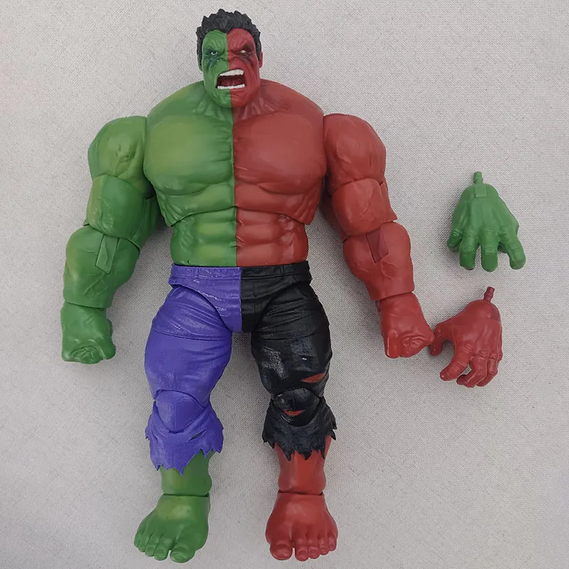 ML Legends Hulk Figuur X-Men Rode Hulk Action Figuras PVC Collectie Model Ornament Anime Perifere GK Standbeeld Speelgoed Cadeau voor Kinderen