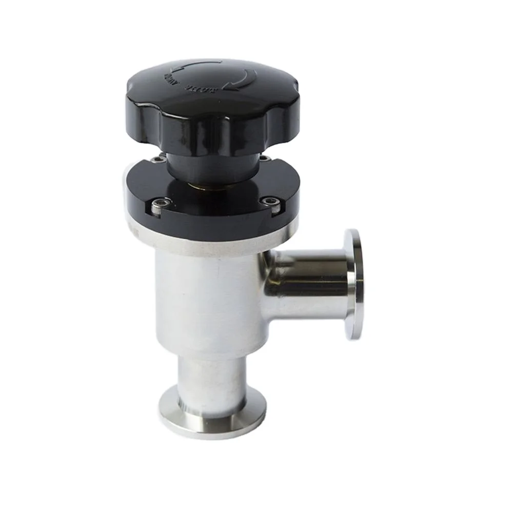 for KF25 Manual Angle Valve with Bellow for High Vacuum Application