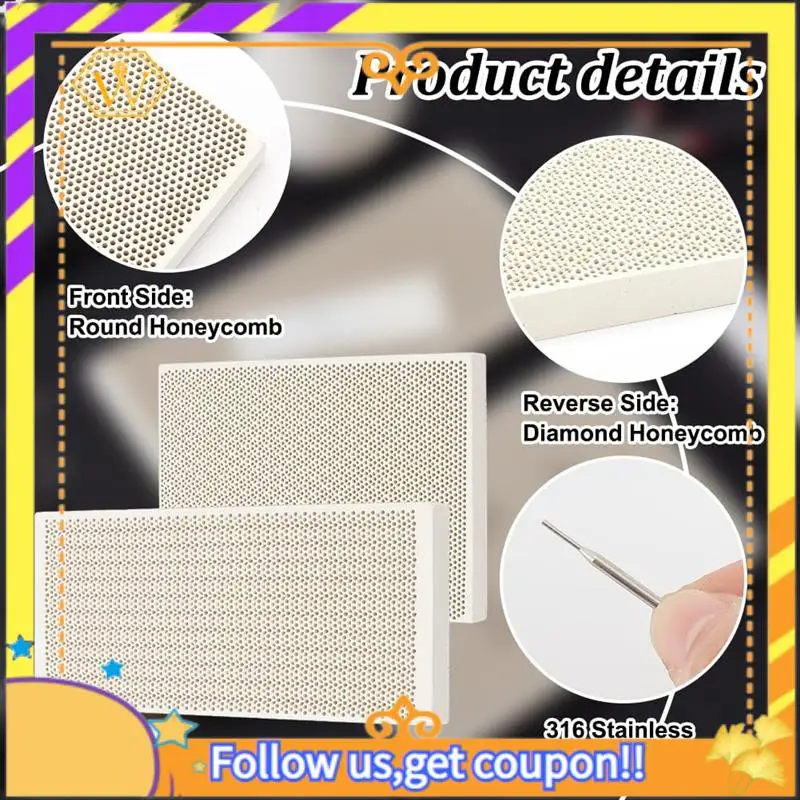 Latest-Honeycomb  Welding Plate Honeycomb Panel Jewelry Making Tool Set Jewelry Welding