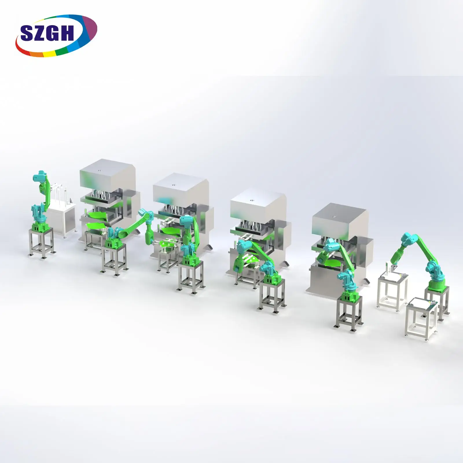 6-Axis Material Handling Robot Industrial Machine Pick and Place Robot for Palletizing and Material Handling