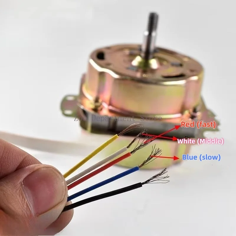 220V 0.18A 45W Single Phase 5 Line Ventilator Fan Motor
