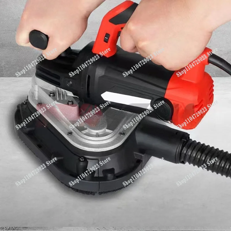Brushless self-priming wall wall sander Polishing sandpaper machine Wall dust-free putty machine with double light strip