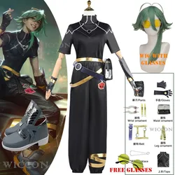 Heartsteel Ezreal Cosplay Fantasy Game LoL Alune Yone Costume Adult Men Roleplay Fantasia Outfits Male Heartsteel Clothes Party