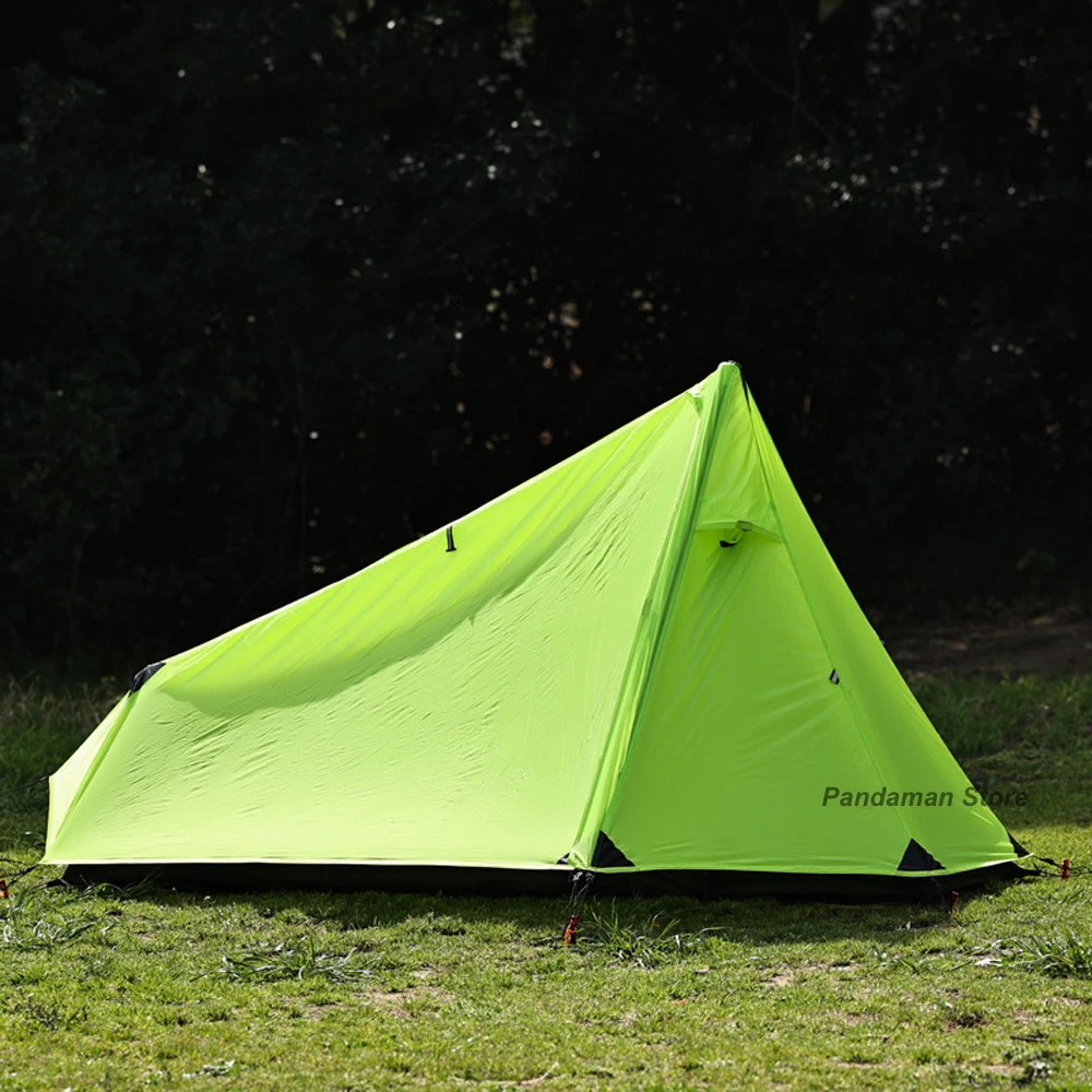 Outdoor Camping Tent BC Lightweight Green Arrow 15D Silicone Coated Ultralight Mountaineering Single Tent