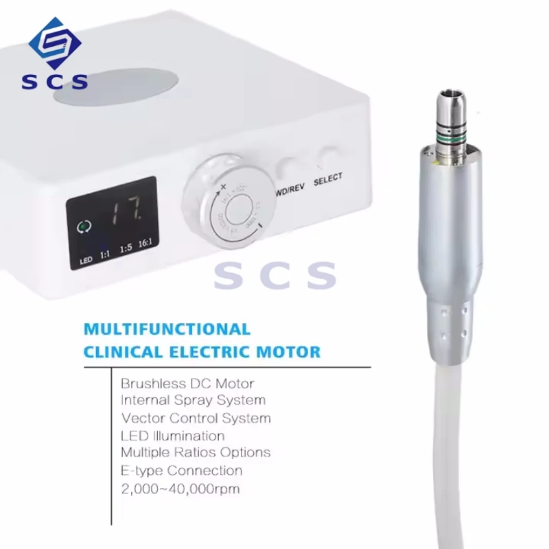 Medical Electric Micro Motor Apparatus with Inner Water Spray Handpiece  Equipment