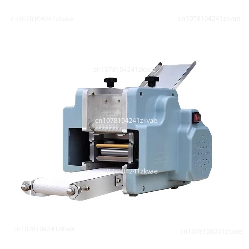 220v Commercial Electric Dumpling Wrapper Machine Maker Wonton Skin Slicer Rolling Pressing Round Square