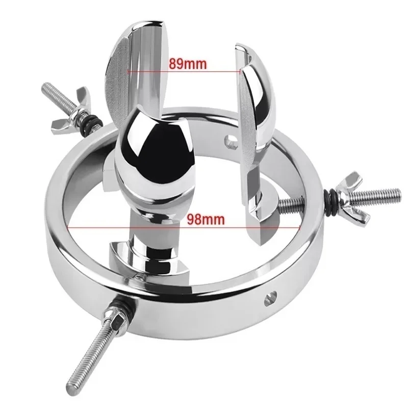 항문 확장기 금속 조정 가능한 거대한 엉덩이 플러그 질 항문 확장기 확장기 확장 검경 섹스 토이 여성 남성 커플