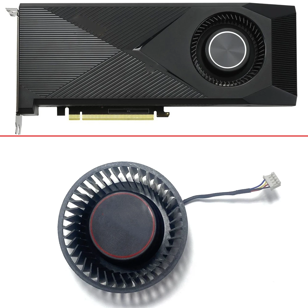 

Cooling 75MM 4PIN PLB07525B12HH CF7525U12D RTX3080 GPU Cooler Fan For ASUS Turbo RTX 3070 Ti 3080 3090 TURBO Video Card Fans