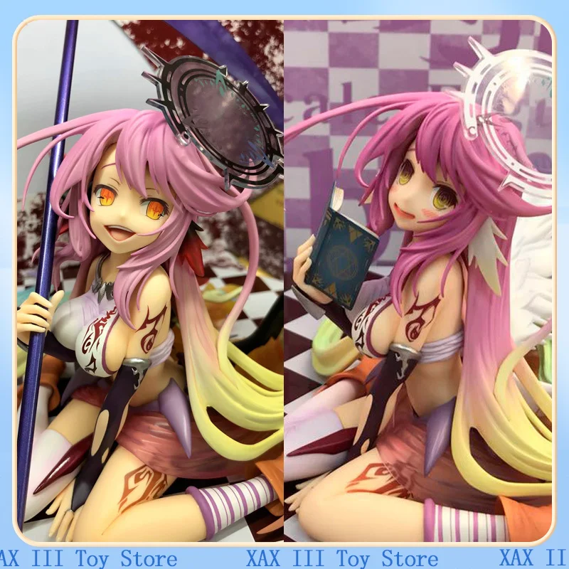 

Фигурки героев аниме NO GAME NO LIFE Jibril, ПВХ Модель ангела, игровая статуя, коллекционные настольные украшения, кукла, детский подарок