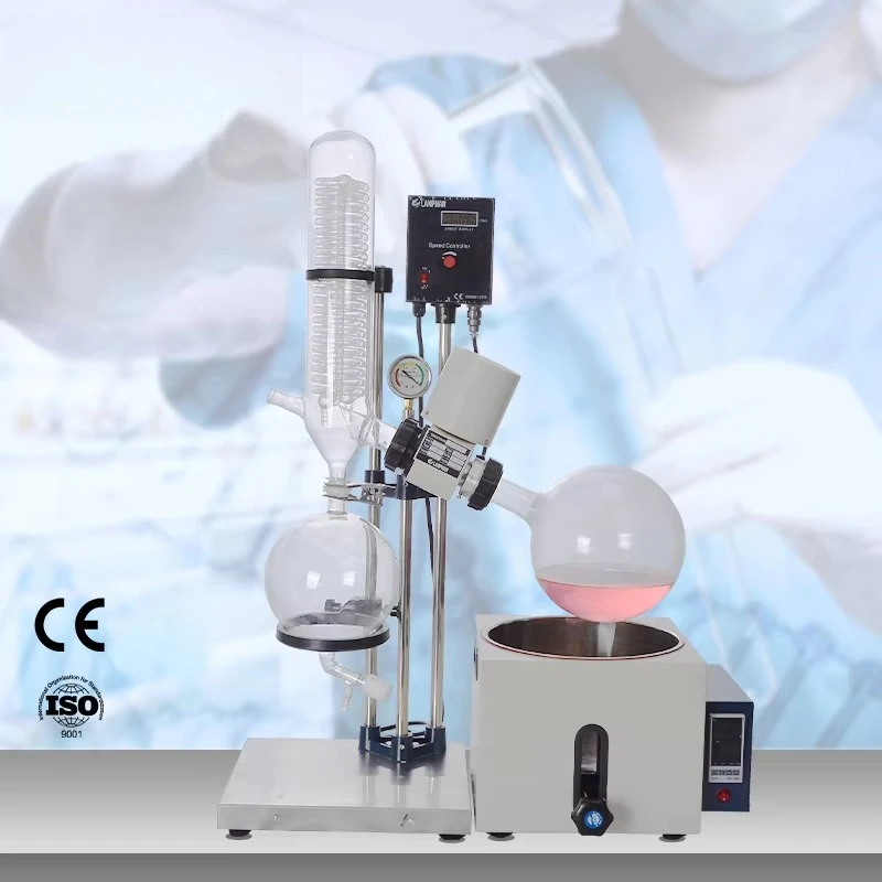 

China Evaporation Equipment Rotovap 5L 10L 20L 50L Vacuum Rotary Evaporator Price