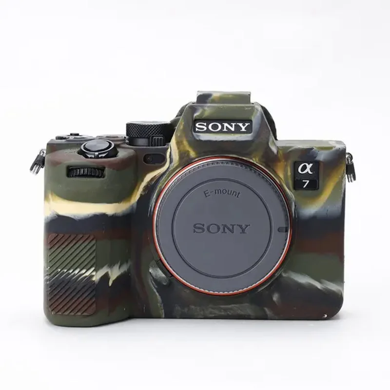 

For Sony A7 IV a7iv ILCE-7M4 a7m4 silicone Armor Skin case body cover protector mirrorless camera bag