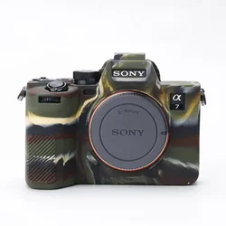 For Sony A7 IV a7iv ILCE-7M4 a7m4 silicone Armor Skin case body cover protector mirrorless camera bag