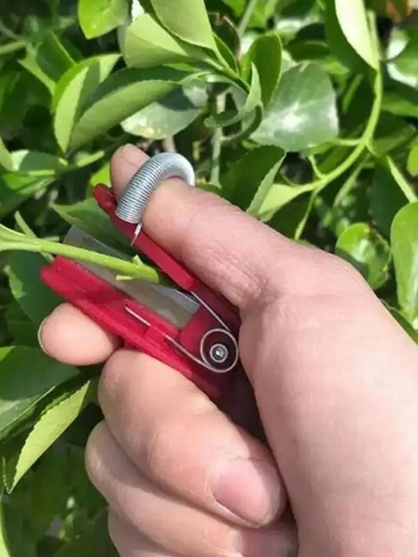 Thumb Knife Garden Pruner Fruit Picking Device Safe Fruit Blade Tool Cutting Blade Rings Finger Protector Catcher  ﻿